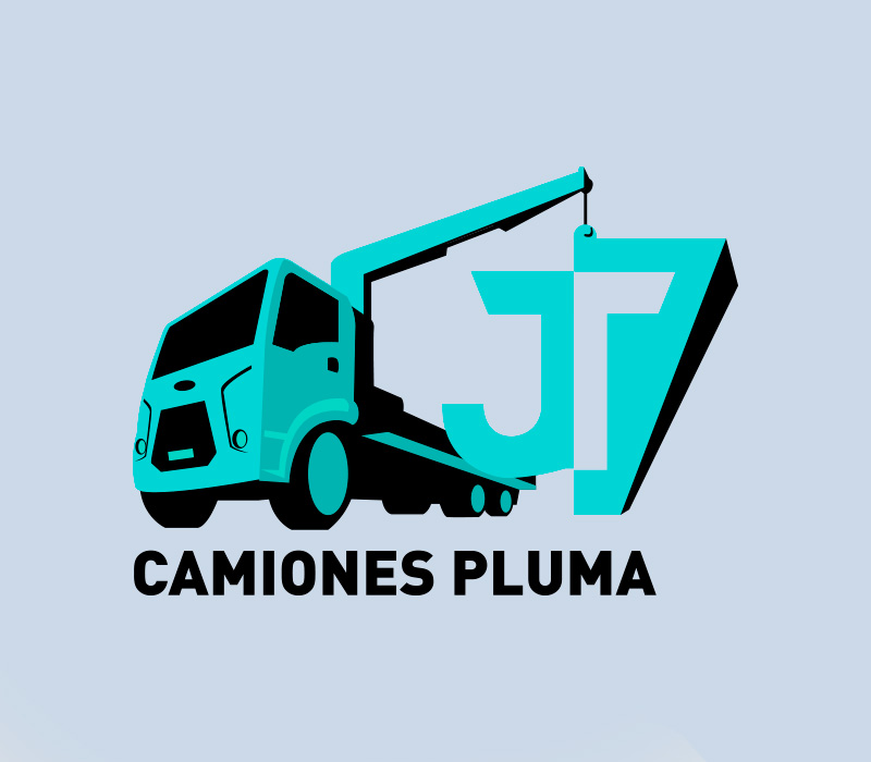 servicio de diseño de logotipo - diseño de logo viña del mar- marca camiones pluma jt